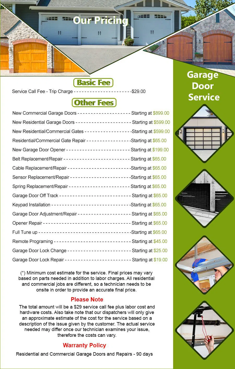 Galaxy Garage Door Service Denver, CO 303-900-9066